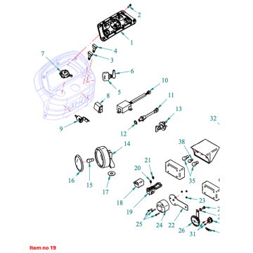 Caja de fusibles Captain 273, Startrac 273, 
