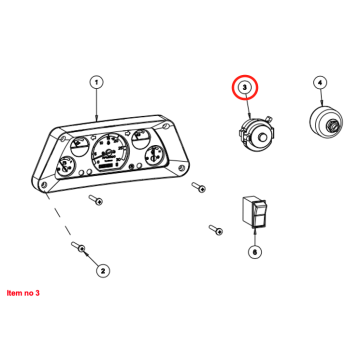 Interruptor combinado Captain, Startrac, Antonio Carraro, Agritech, Etc.,