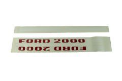 Adhesivos capo conjunto Ford 2000