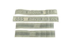 Adhesivos capo conjunto David Brown 885