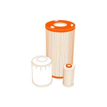 Conjunto de filtros Kubota ST25, ST30, 