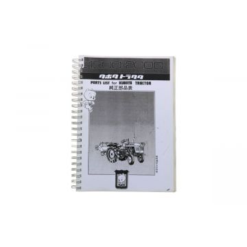 Kubota L1500, L2000 Catálogo de piezas con dibujos técnicos