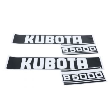 Adhesivos capo Kubota B5000