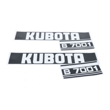 Adhesivos capo conjunto Kubota B7001