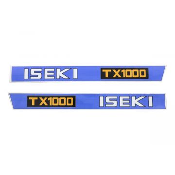 Adhesivos capo conjunto Iseki TX1000