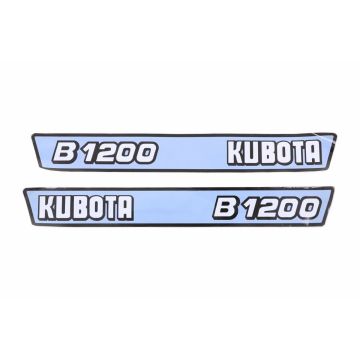 Adhesivos capo conjunto Kubota B1200