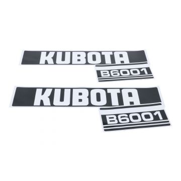 Adhesivos capo conjunto Kubota B6001