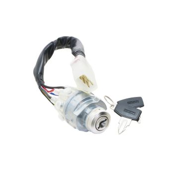 Cerradura de encendido Iseki TF, TM, TMG, TU-Tipos 2115, 2120, 2125, 3015, 3020, 3025, 3125, 3130, 3135, Massey Ferguson, 
