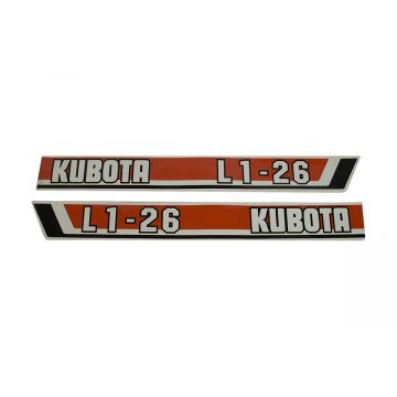 Adhesivos capo Kubota L1-26