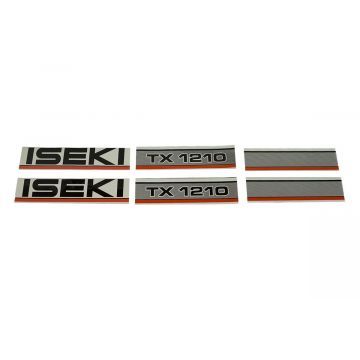 Adhesivos capo Iseki TX1210