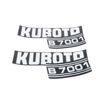 Adhesivos capo Kubota B7001