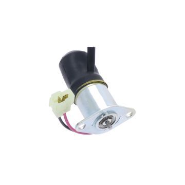 Detener el solenoide Iseki E3CC, E3CD, E3CE, E3CF, E255, E262, E269, E374, E383, E393, E3100, E3112, Massey Ferguson, Agco, Challenger, Shibaura, 
