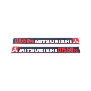 Adhesivos capo conjunto Mitsubishi D1550
