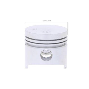 Piston +0.50mm inyección indirecta Kubota D850, V1100, Z600, ZB600,