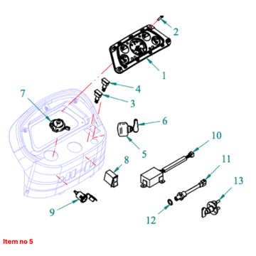 Contacto de encendido Captain 273, Startrac 273,