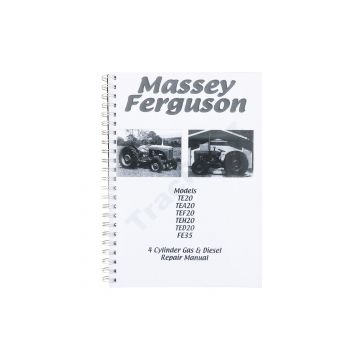 Taller Manual Massey Ferguson FE35, TE20, TEA20, TED20, TEF20