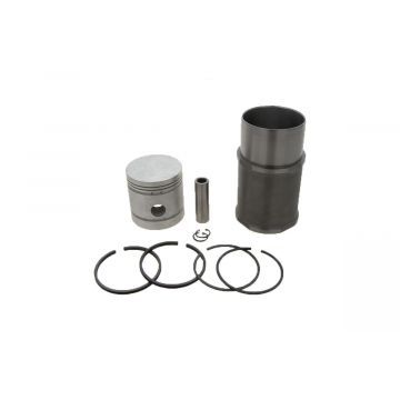 Conjunto de pistón y cilindro con anillos de pistón Massey Ferguson 135, 35, Gas, Petrol