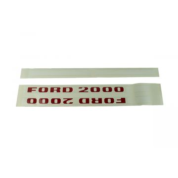 Adhesivos capo conjunto Ford 2000
