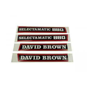 Adhesivos capo conjunto David Brown 880 Selectamatic