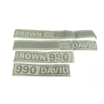 Adhesivos capo conjunto David Brown 990