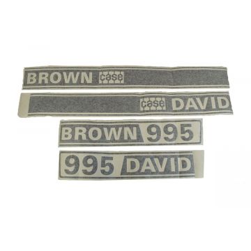 Adhesivos capo conjunto David Brown 995