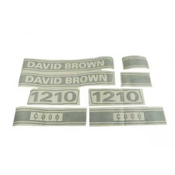 Adhesivos capo conjunto David Brown, Case 1210
